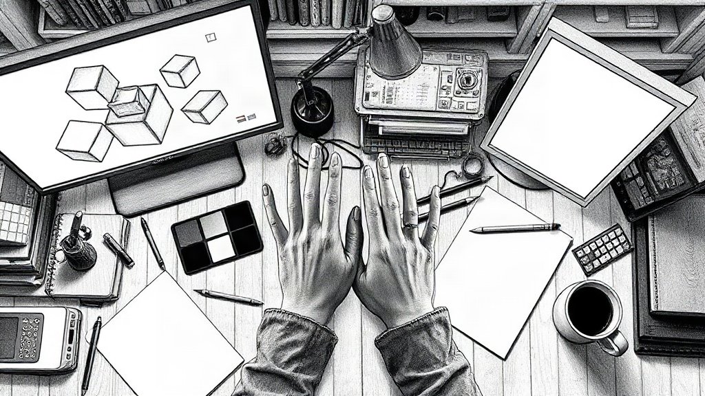 AIでデザイナーの仕事はなくなるのか、先に答えを確かめるのイラスト