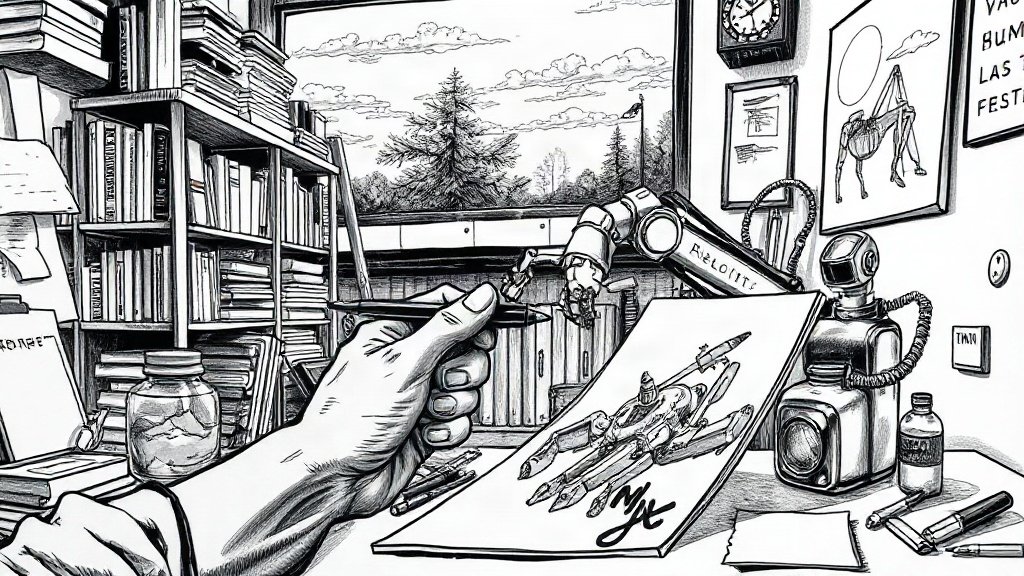 AI画像の著作権は誰にある？人の創作的寄与で変わる基本のイラスト