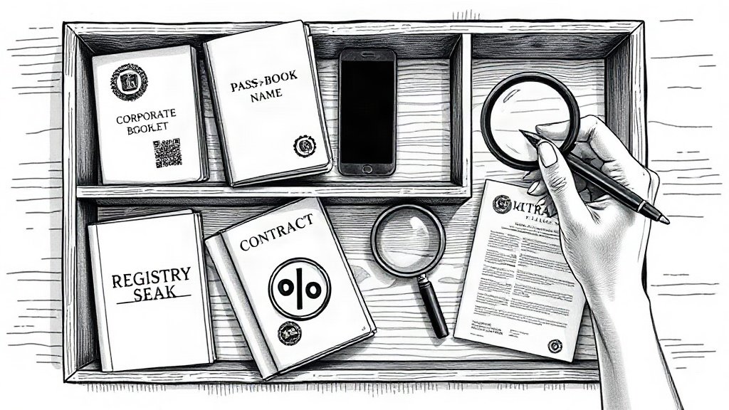 勧誘を受けたとき、AI投資の判断基準5点はどこを見るかのイラスト