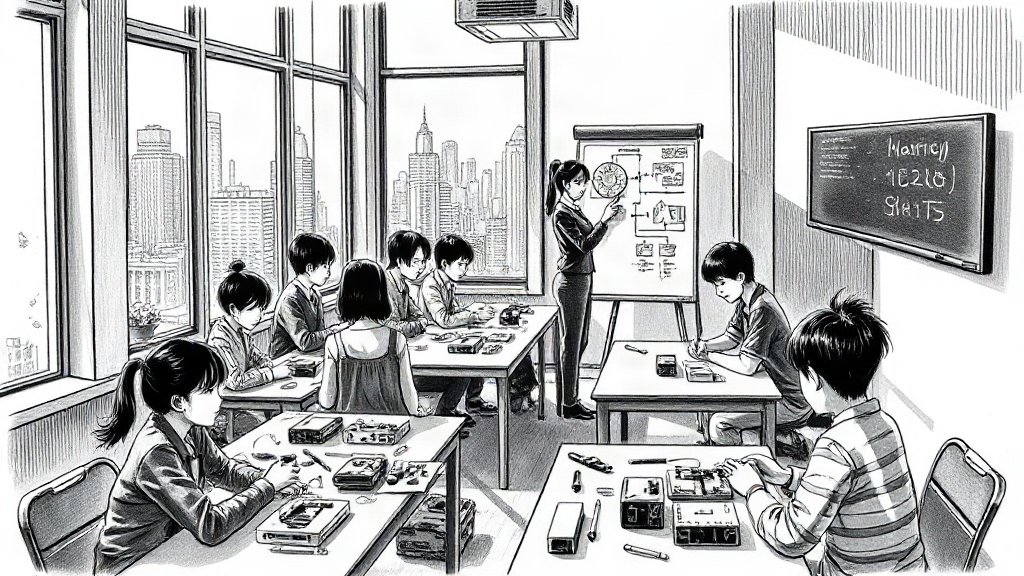 人手不足の日本で、AIをどう使い始めればいいのかのイラスト