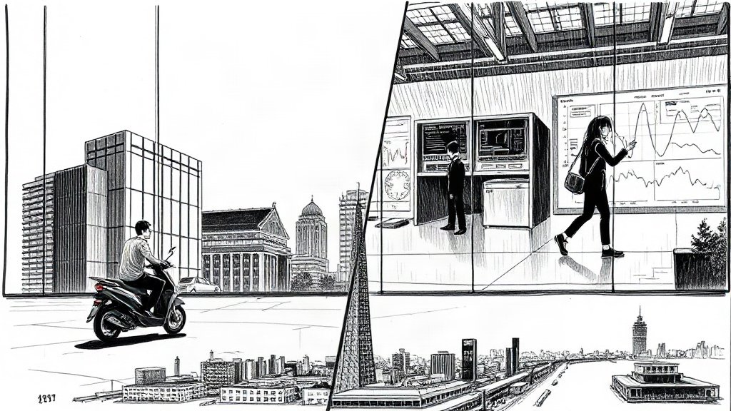 米国は規制を緩くしたいのに、中国は先に縛るのはなぜかのイラスト