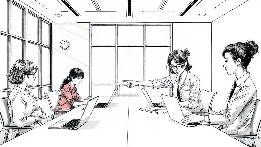 あなたの作業は明日から何を確かめ、どこに記録を残すかのイラスト