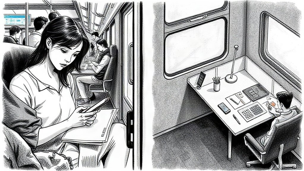 課金を避けスマホだけで済ませる人ほど、なぜ稼げないのかのイラスト