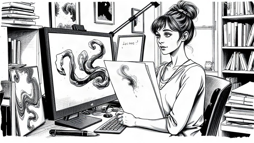 自分の作品に似た出力が出たとき、侵害と言える条件は何かのイラスト
