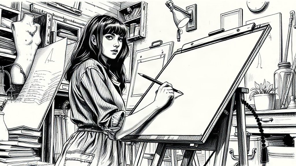 aiで作成した画像 著作権が認められる条件と「創作的寄与」のイラスト