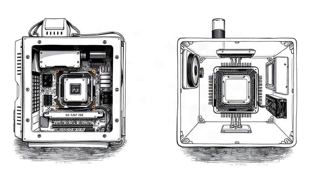 その192GBメモリ、従来のミニPCと何がそんなに違うのかのイラスト