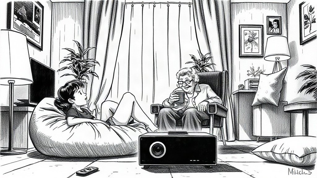 あなたのテレビは「賢いハブ」になるのか、何ができそうかのイラスト