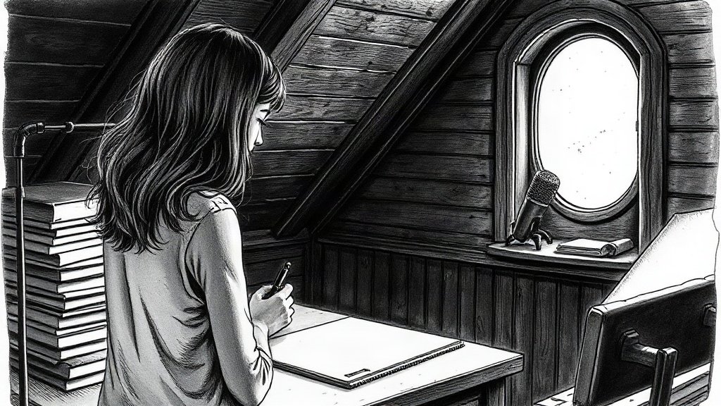 紙のような書き心地にAIが加わると、あなたの思考整理はどう変わるかのイラスト